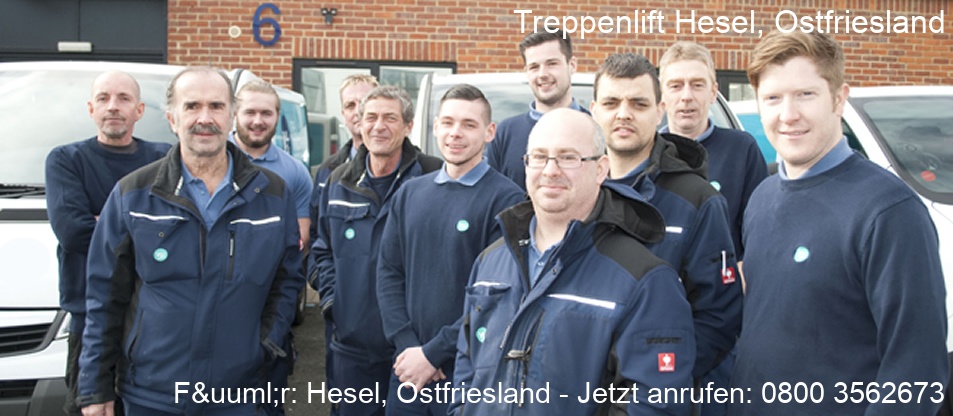 Treppenlift  Hesel, Ostfriesland
